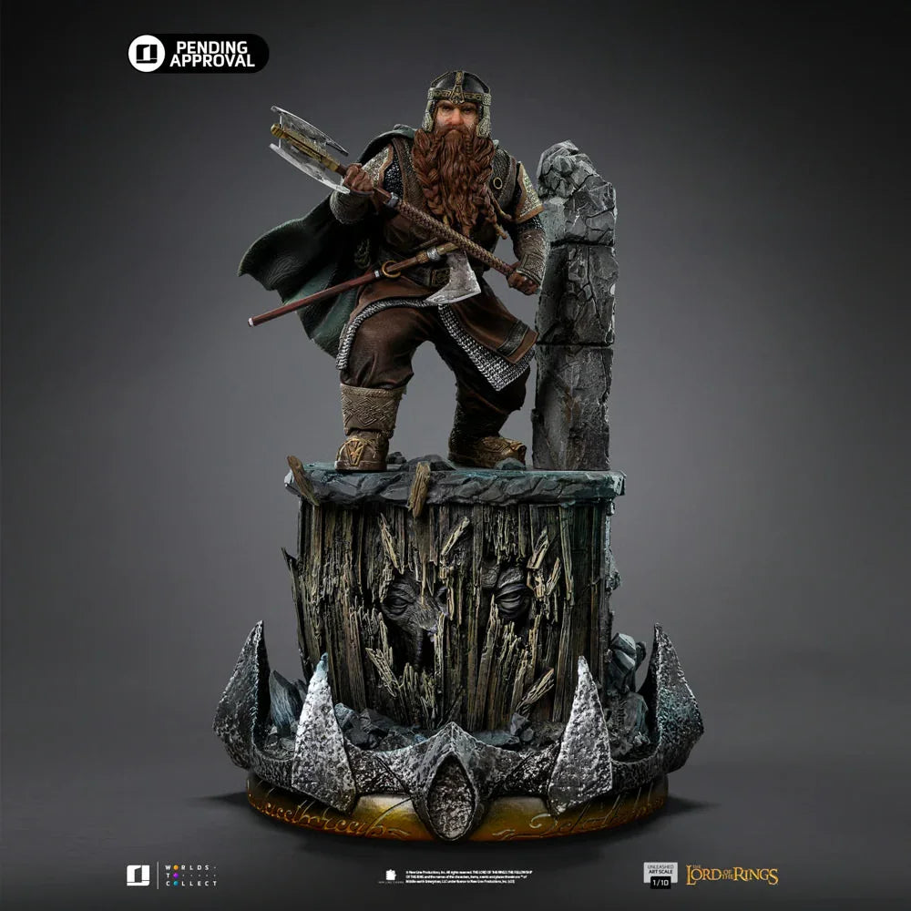 The Lord of the Rings - Gimli Unleashed Statue