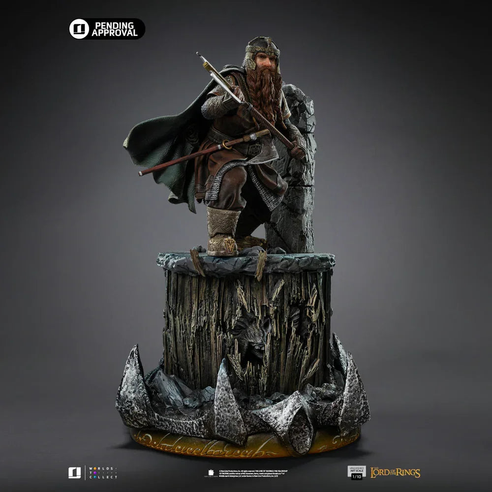 The Lord of the Rings - Gimli Unleashed Statue