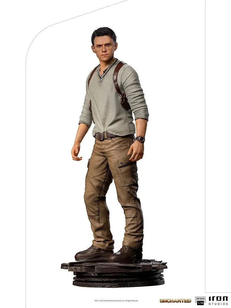 IRO50195 Uncharted - Nathan Drake 1:10 Scale Statue - Iron Studios - Titan Pop Culture