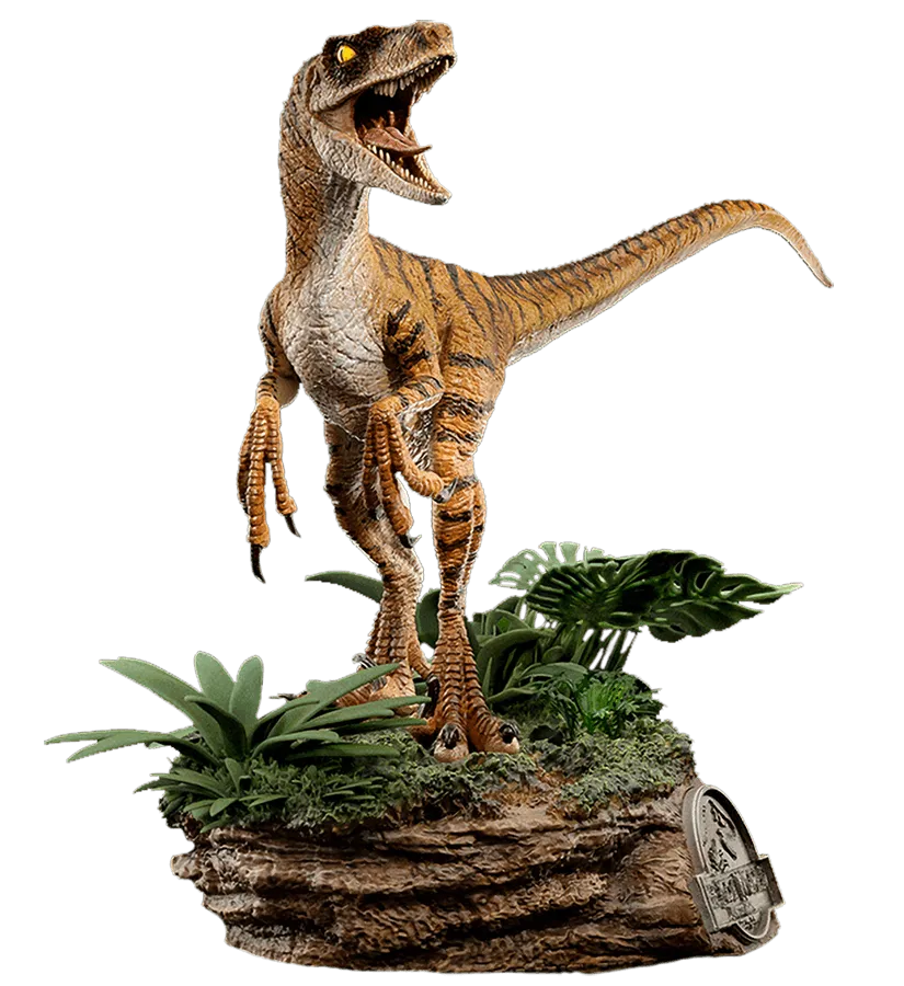 IRO50324 Jurassic Park 2: Lost World - Velociraptor Deluxe 1:10 Scale Statue - Iron Studios - Titan Pop Culture