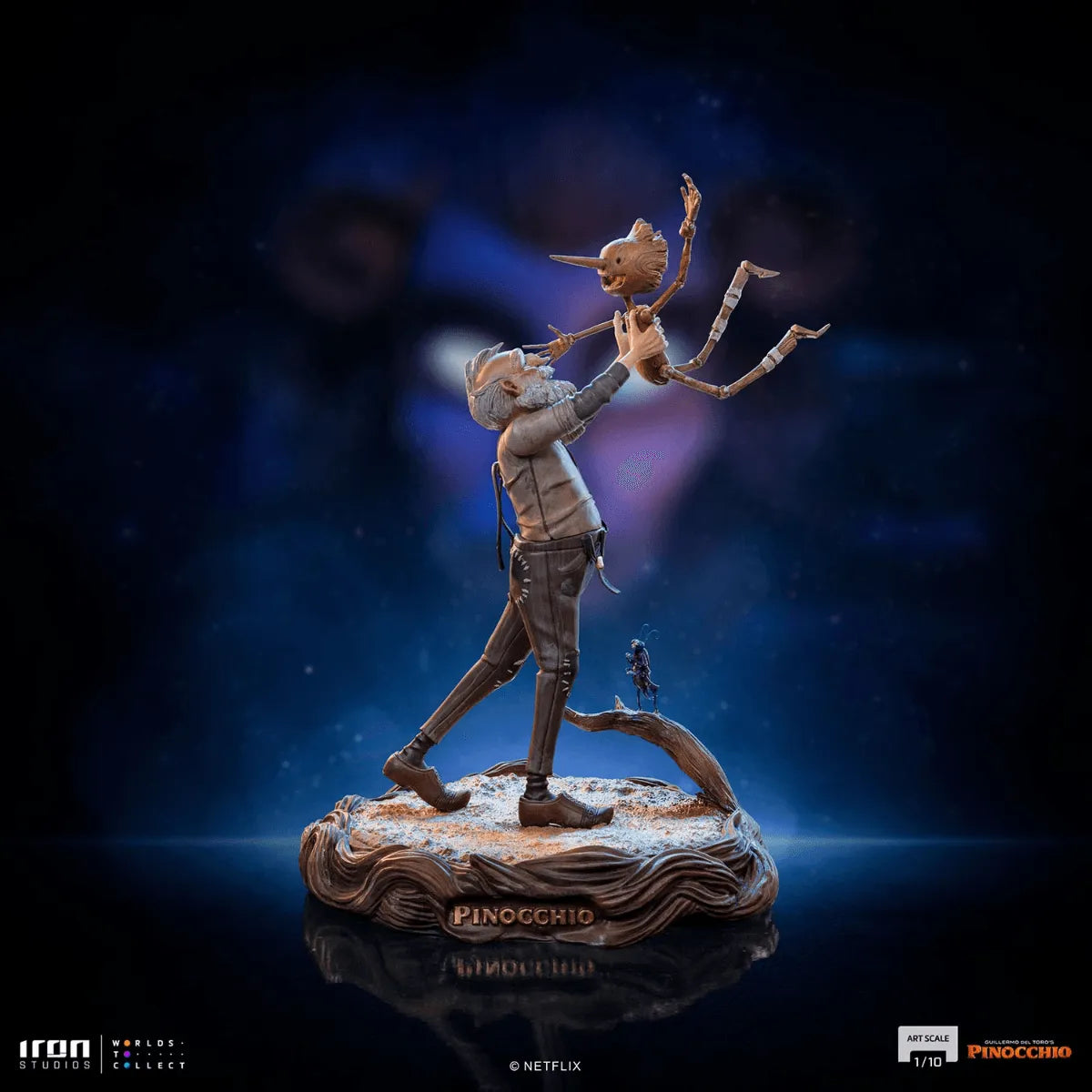 IRO53110 Pinocchio - Gepeto & Pinocchio 1:10 Statue - Iron Studios - Titan Pop Culture