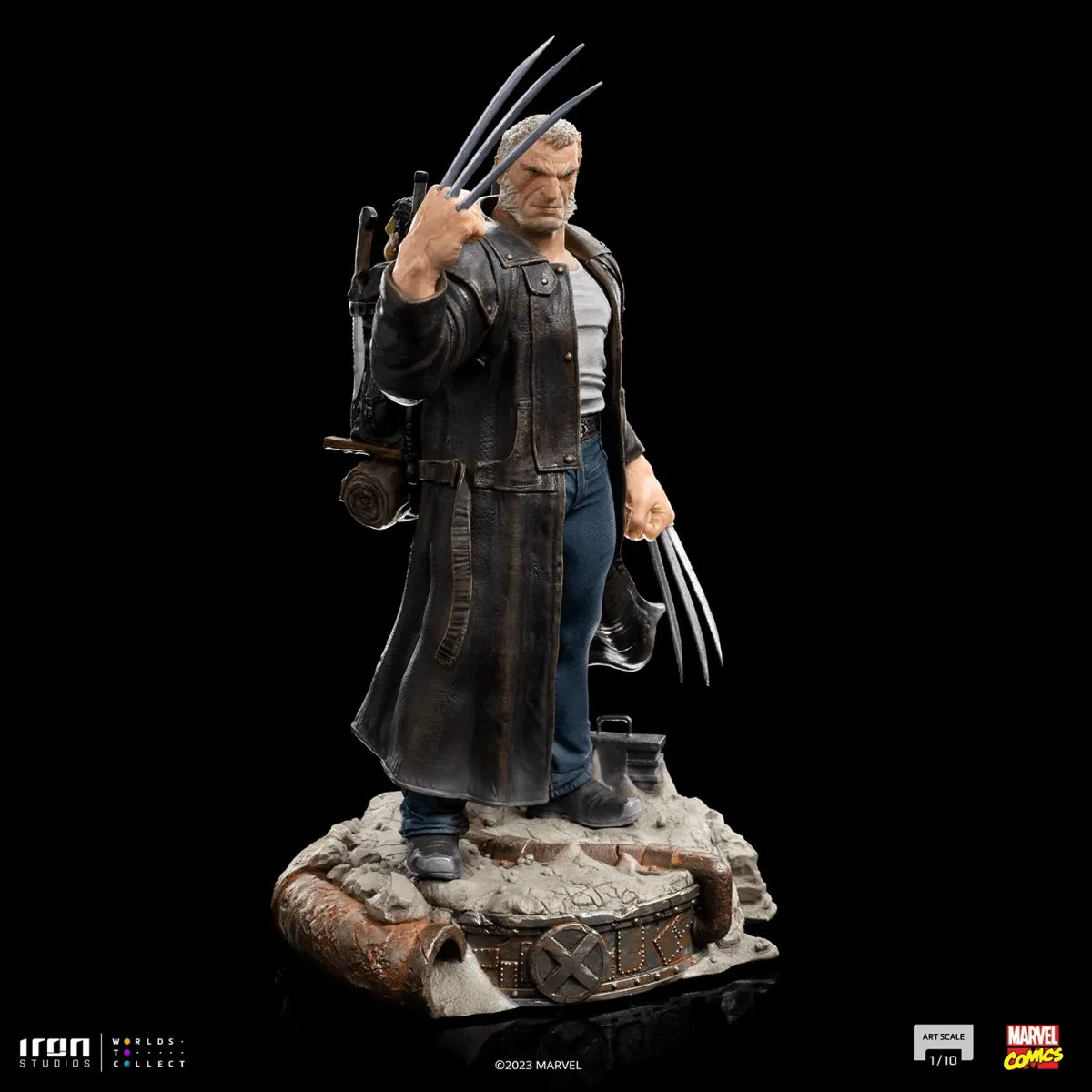 IRO53820 X-Men - Wolverine (Old Man Logan) 1:10 Statue - Iron Studios - Titan Pop Culture