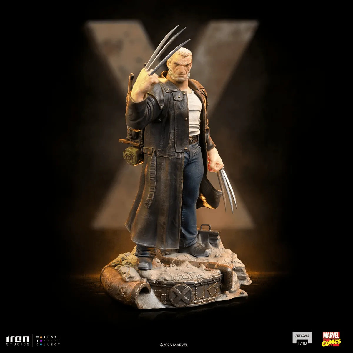 IRO53820 X-Men - Wolverine (Old Man Logan) 1:10 Statue - Iron Studios - Titan Pop Culture