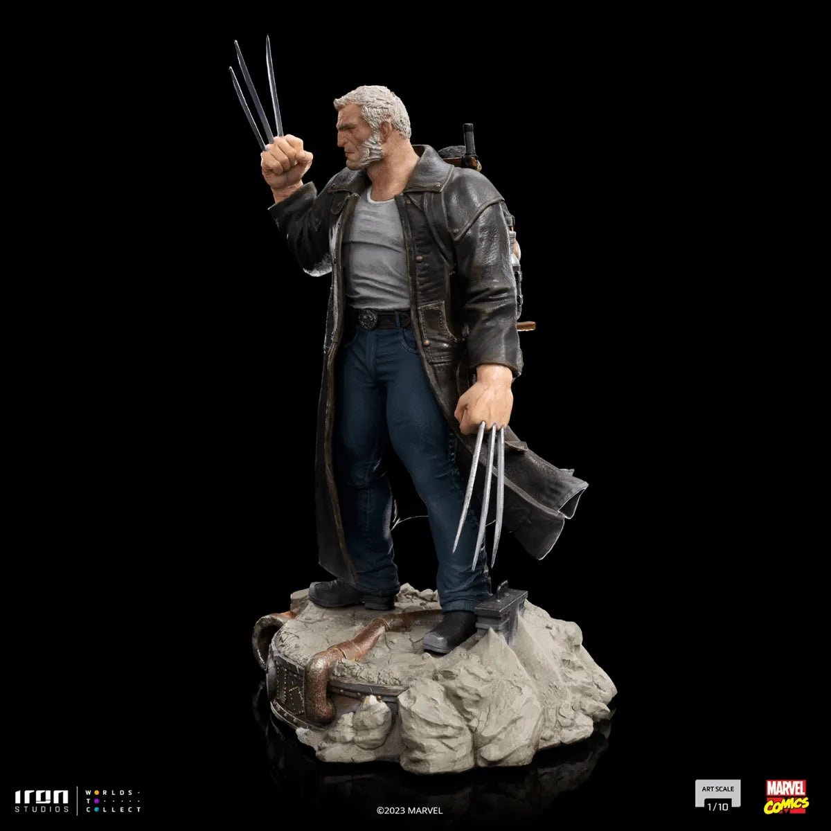 IRO53820 X-Men - Wolverine (Old Man Logan) 1:10 Statue - Iron Studios - Titan Pop Culture