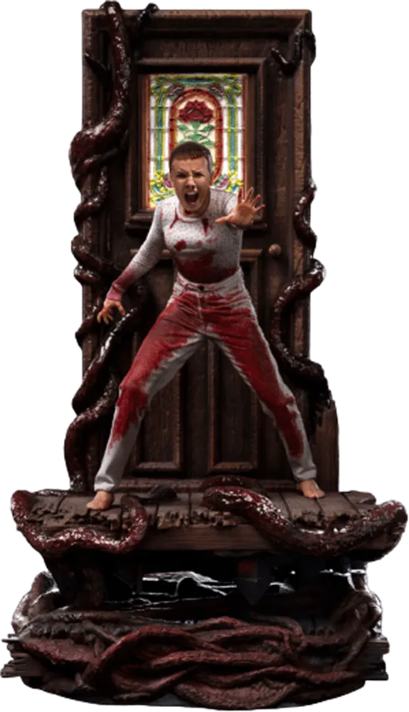 IRO54025 Stranger Things - Eleven Deluxe 1:10 Scale Statue - Iron Studios - Titan Pop Culture