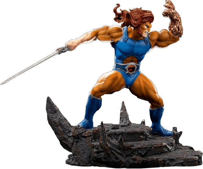 IRO54117 ThunderCats - Lion-O (Battle Ver.) 1:10 Statue - Iron Studios - Titan Pop Culture