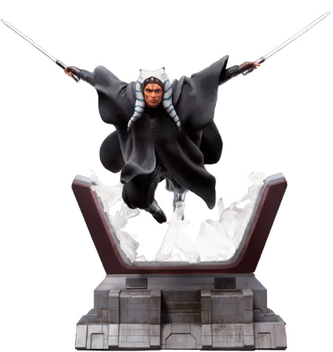 IRO54568 Star Wars: Ahsoka (TV) - Ahsoka Deluxe 1:10 Statue - Iron Studios - Titan Pop Culture