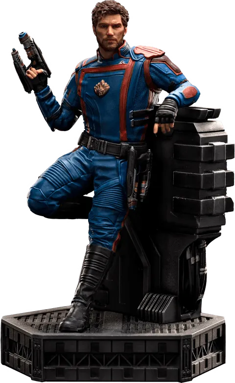 IRO54575 Guardians of the Galaxy: Vol. 3 - Star-Lord 1:10 Scale Statue - Iron Studios - Titan Pop Culture