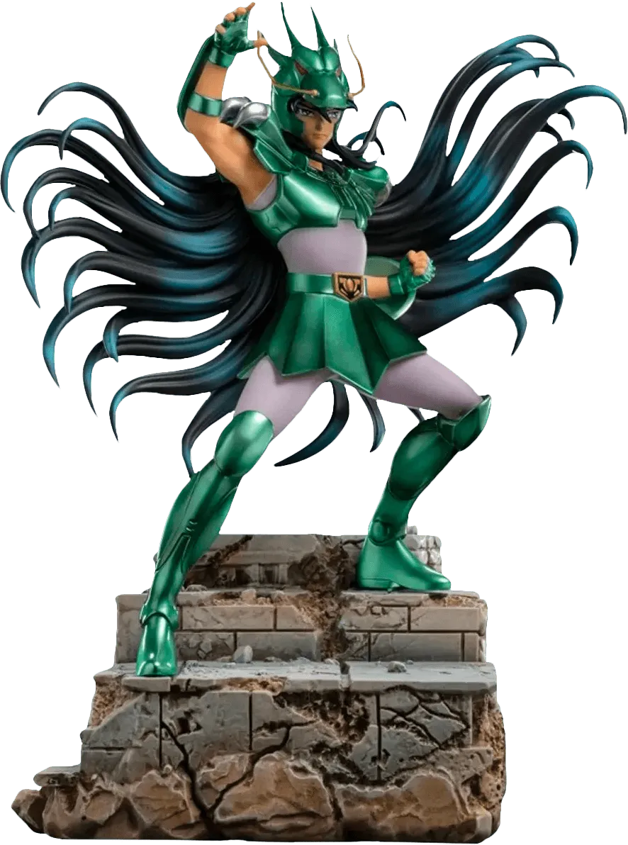 IRO54940 Saint Seiya - Dragon Shiryu 1:10 Scale Statue - Iron Studios - Titan Pop Culture