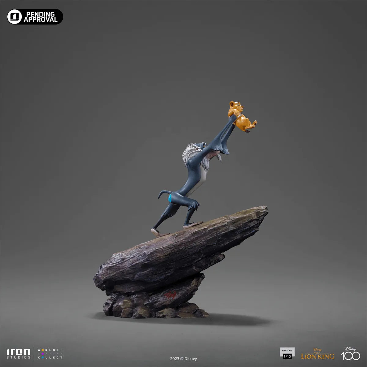 IRO55008 Lion King - Pride Rock 1:10 Scale Diorama - Iron Studios - Titan Pop Culture