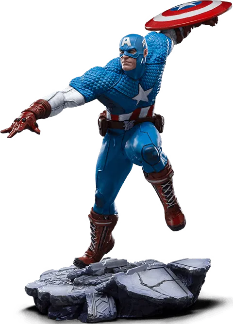 IRO55312 Captain America - Captain America 1:10 Scale Statue - Iron Studios - Titan Pop Culture