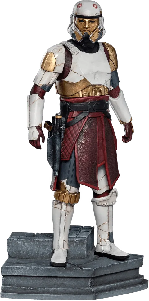 IRO55558 Star Wars: Ahsoka - Captain Enoch 1:10 Statue - Iron Studios - Titan Pop Culture