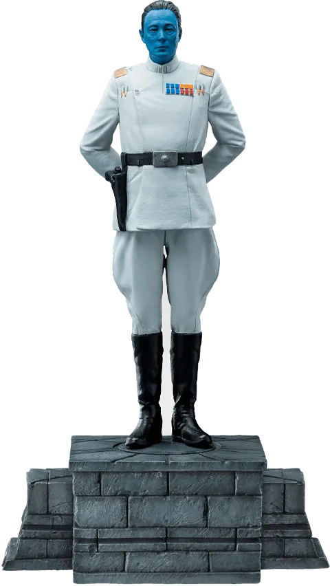 IRO55565 Star Wars: Ahsoka - Grand Admiral Thrawn 1:10 Statue - Iron Studios - Titan Pop Culture