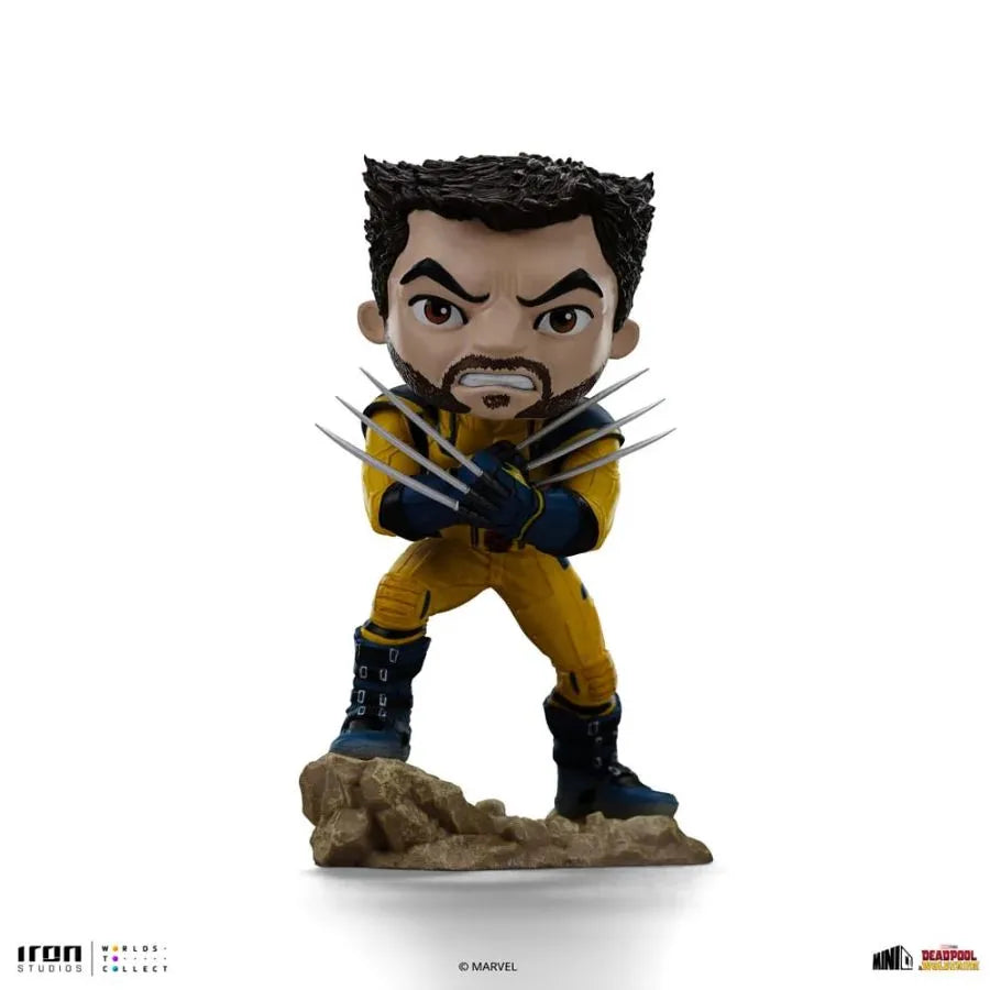 IRO55817 Deadpool & Wolverine - Deadpool, Wolverine & Headpool Minico Set - Iron Studios - Titan Pop Culture