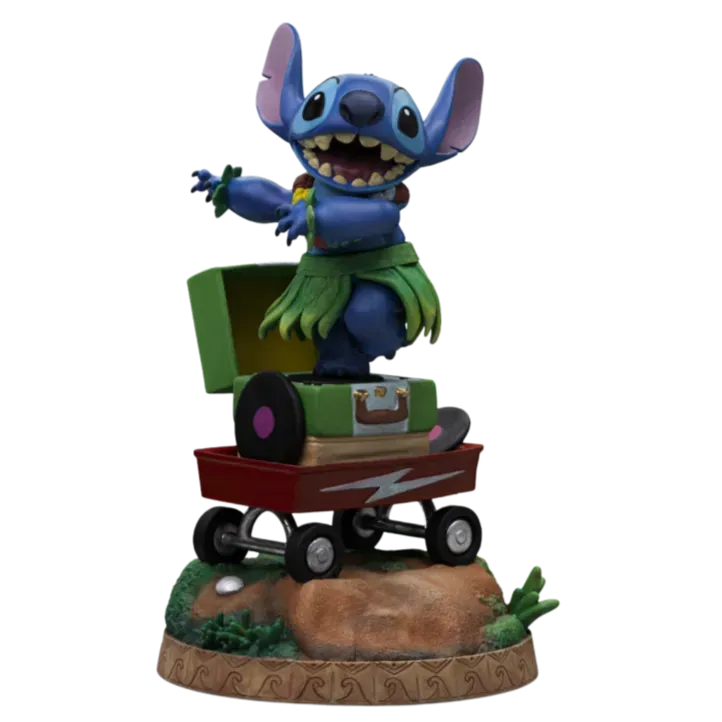 IRO56241 Lilo & Stitch - Stitch (Hula) 1:10 Scale Statue - Iron Studios - Titan Pop Culture