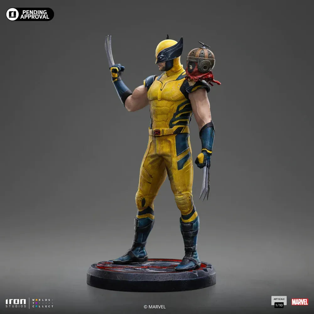 IRO56296 Deadpool & Wolverine - Wolverine & Headpool 1:10 Statue - Iron Studios - Titan Pop Culture