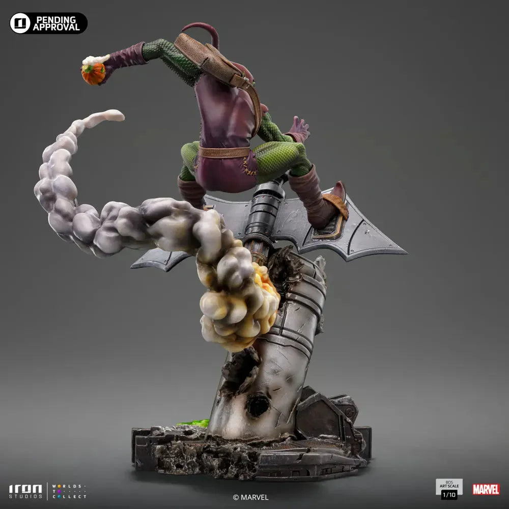 IRO56340 Marvel Comics: Sinister 6 - Green Goblin 1:10 Scale Statue - Iron Studios - Titan Pop Culture