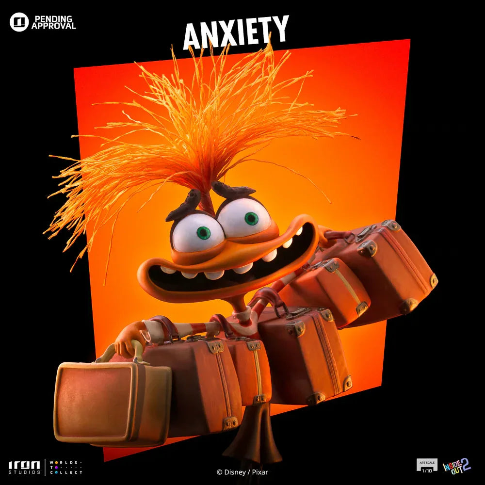 Inside Out 2 - Anxiety 1:10 Scale Statue