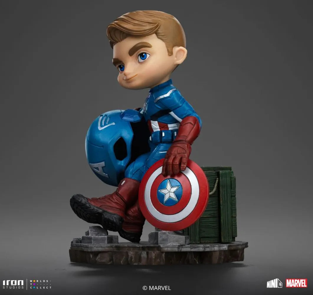 IRO56838 Captain America - Captain America MiniCO Vinyl Figure - Iron Studios - Titan Pop Culture