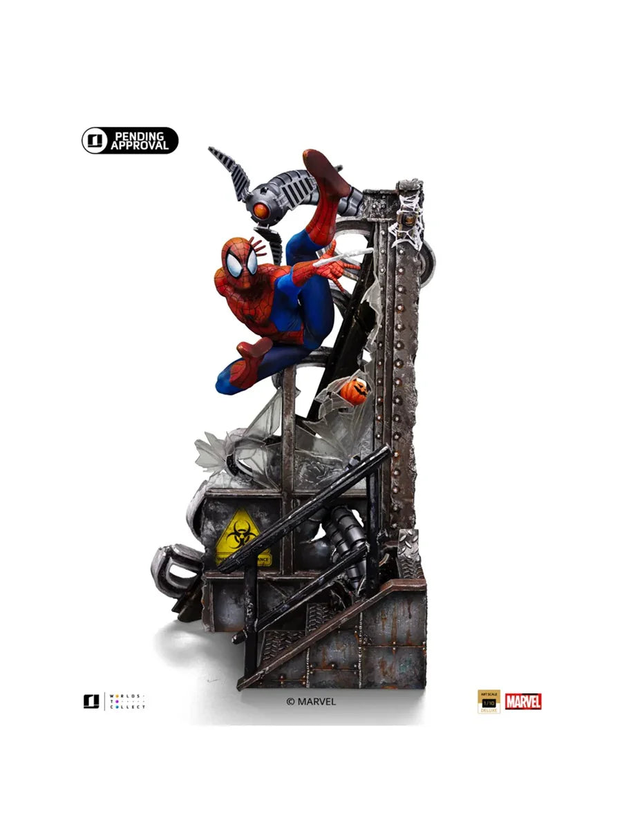 Spider-Man - Estatua a escala 1:10 del décimo aniversario de Spider-Man