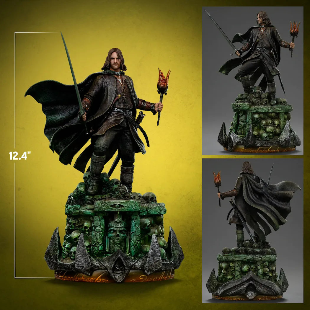 IRO57538 The Lord of the Rings - Aragorn Unleashed 1:10 Scale Statue - Iron Studios - Titan Pop Culture