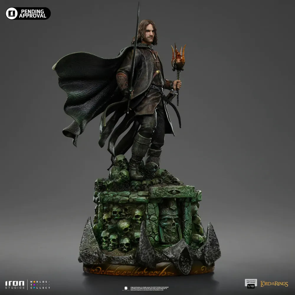 IRO57538 The Lord of the Rings - Aragorn Unleashed 1:10 Scale Statue - Iron Studios - Titan Pop Culture