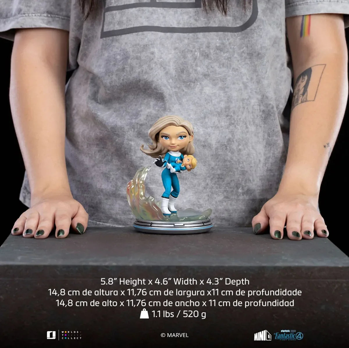 The Fantastic Four: First Steps - Invisible Woman MiniCO Vinyl