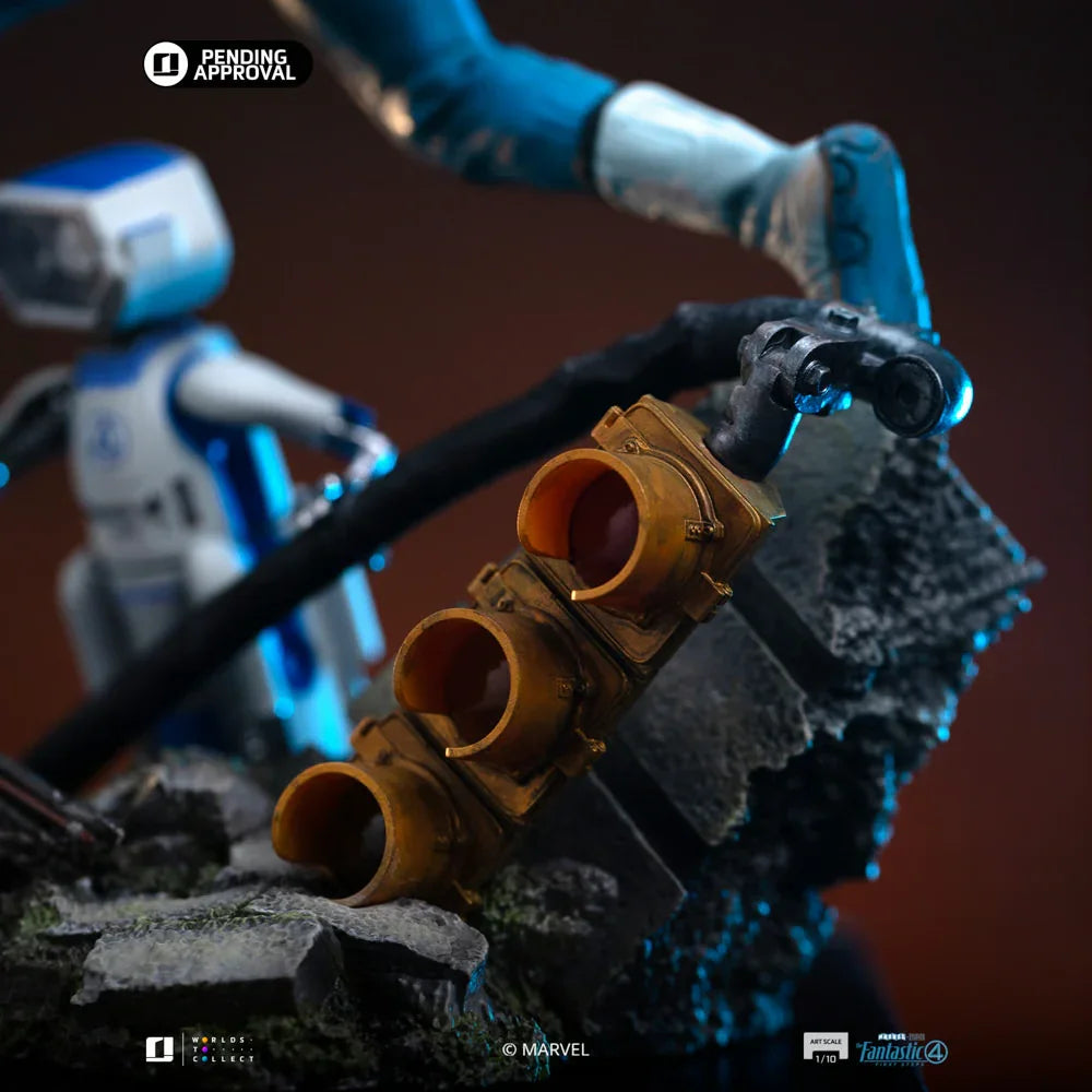 Los Cuatro Fantásticos: Primeros Pasos - Estatua a escala 1:10 de Mr. Fantastic