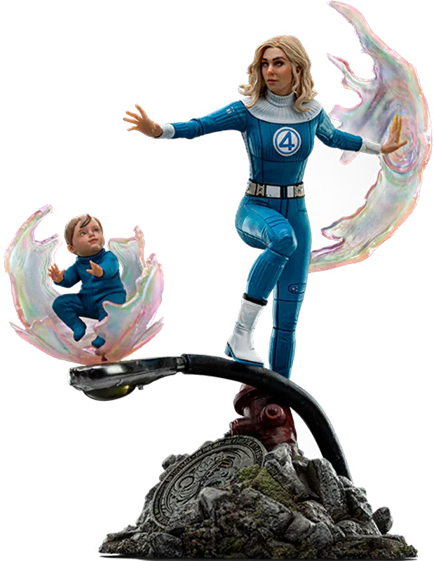 The Fantastic Four: First Steps - Invisible Woman 1:10 Scale Statue