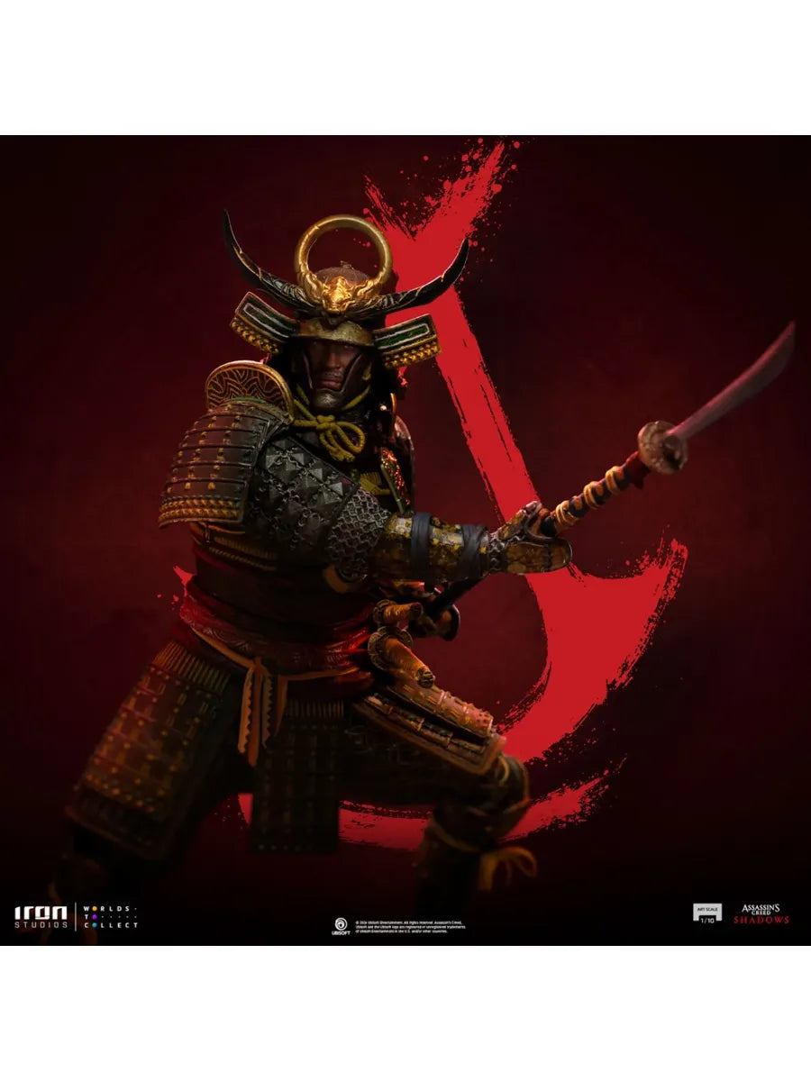 IRO57866 Assassin's Creed: Shadows - Yasuke 1:10 Scale Statue - Iron Studios - Titan Pop Culture