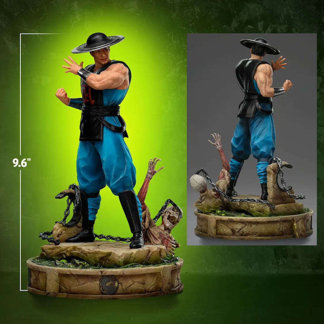 IRO57965 Mortal Kombat - Kung Lao 1:10 Scale Statue - Iron Studios - Titan Pop Culture