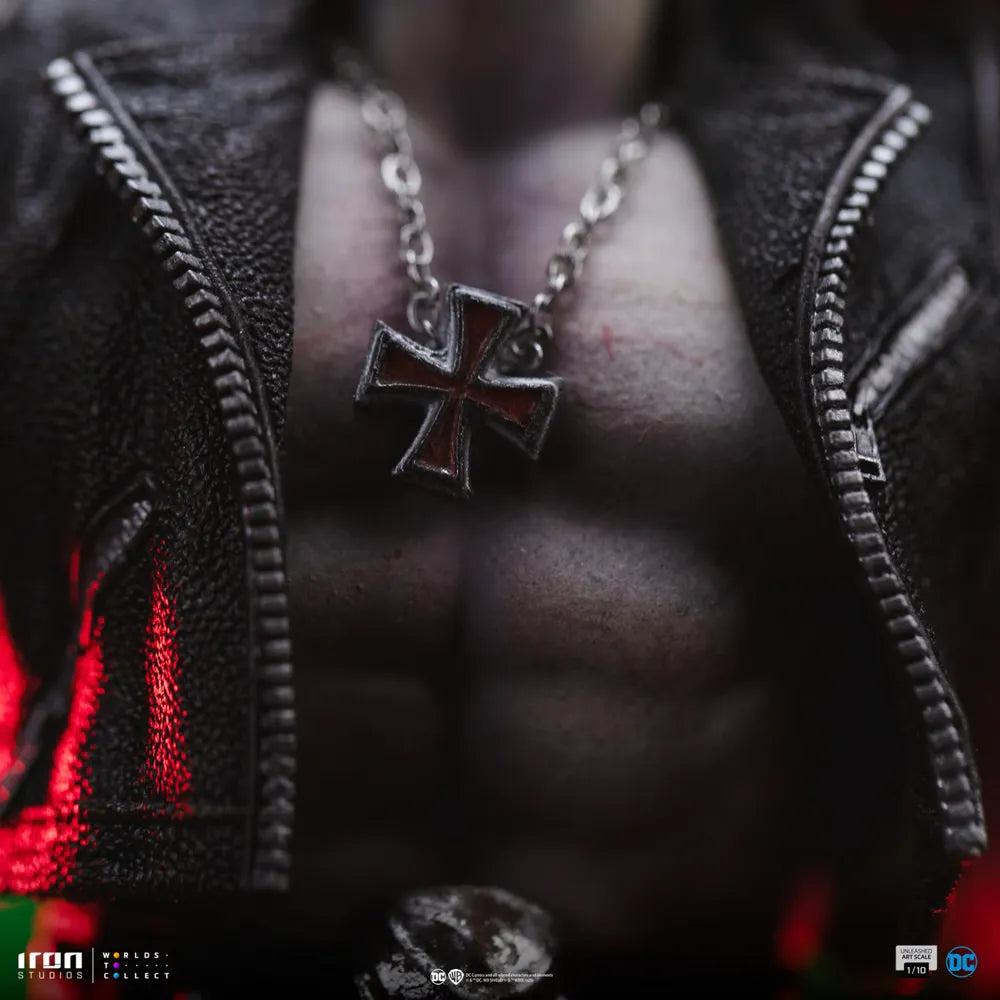 IRO57972 DC Comics - Lobo Unleashed 1:10 Scale Statue - Iron Studios - Titan Pop Culture