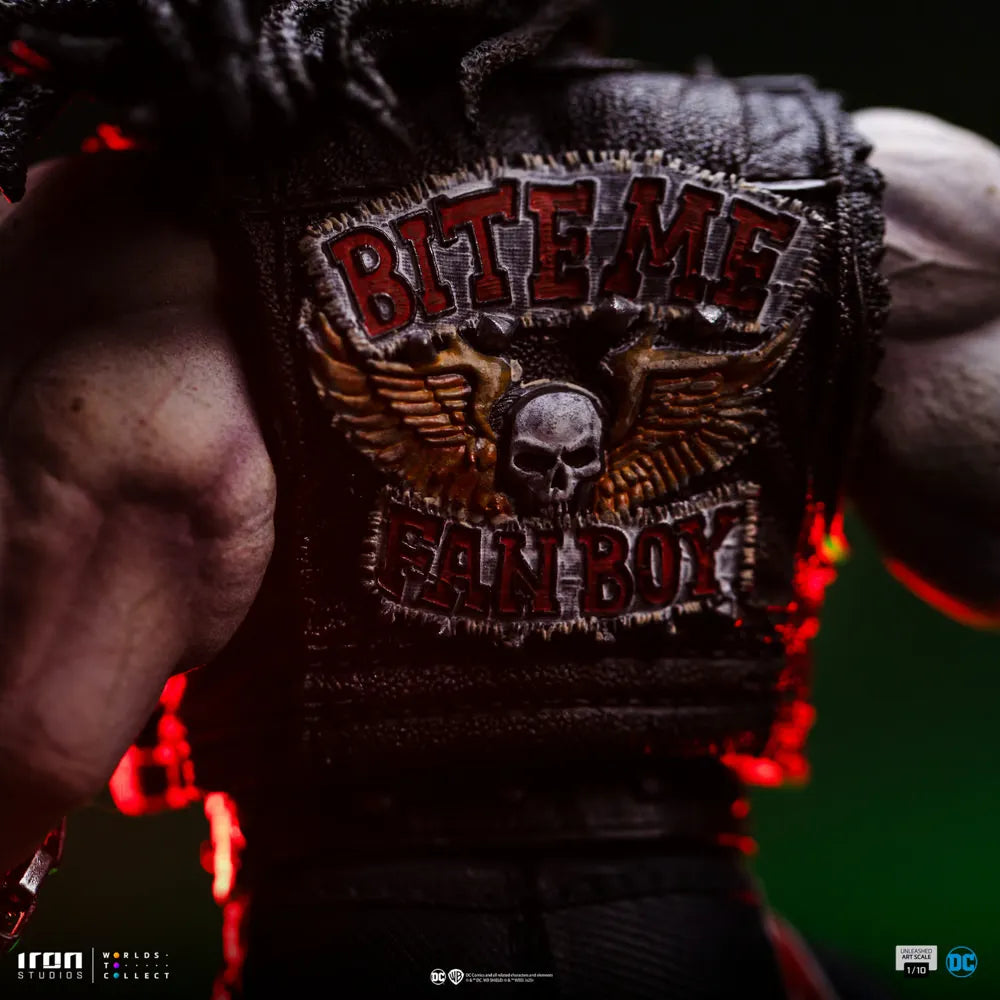 IRO57972 DC Comics - Lobo Unleashed 1:10 Scale Statue - Iron Studios - Titan Pop Culture