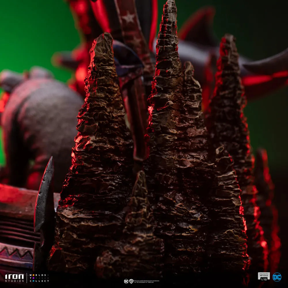 IRO57972 DC Comics - Lobo Unleashed 1:10 Scale Statue - Iron Studios - Titan Pop Culture