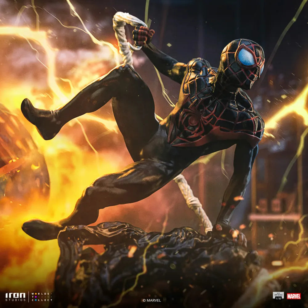 IRO57989 Spider-Man - Miles Morales 1:10 Scale Statue - Iron Studios - Titan Pop Culture