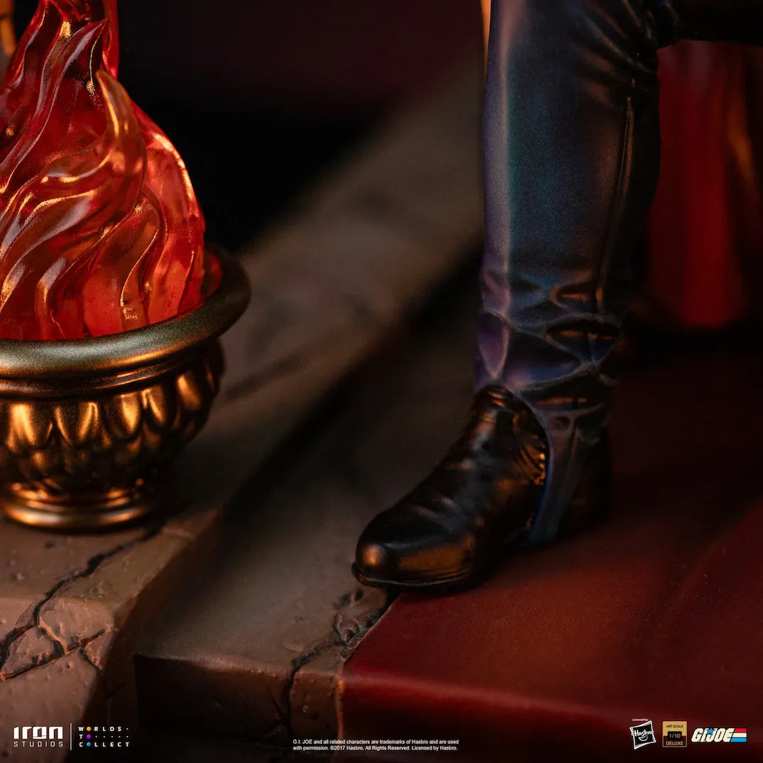 IRO59334 G.I. Joe - Cobra Commander Deluxe 1:10 Scale Statue - Iron Studios - Titan Pop Culture