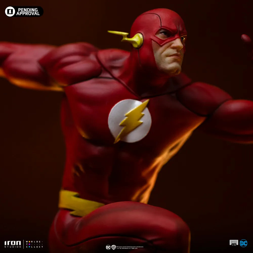 IRO59365 The Flash - Flash Unleashed 1:10 Scale Statue - Iron Studios - Titan Pop Culture