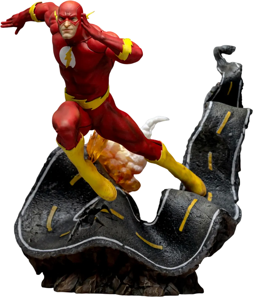 IRO59365 The Flash - Flash Unleashed 1:10 Scale Statue - Iron Studios - Titan Pop Culture