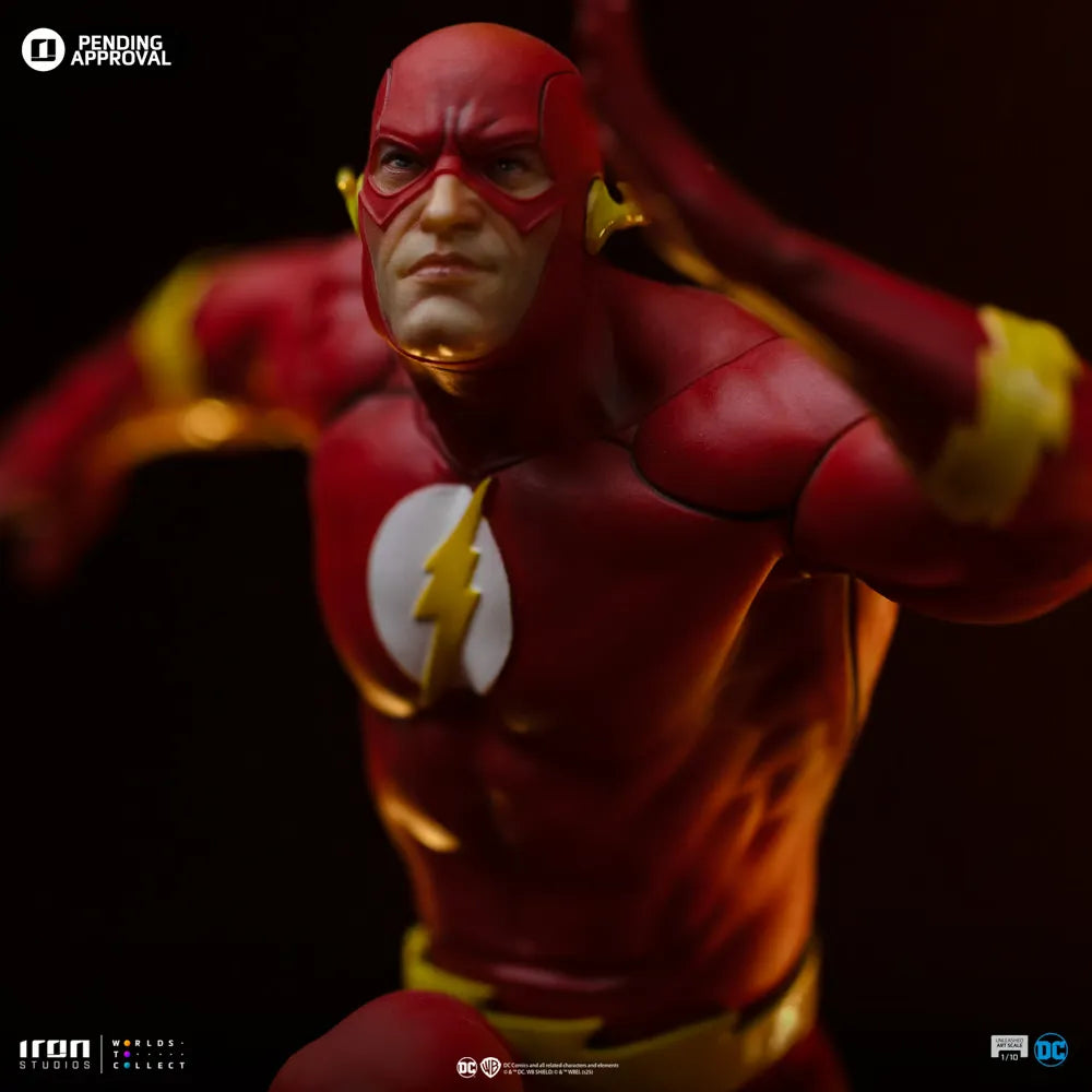 IRO59365 The Flash - Flash Unleashed 1:10 Scale Statue - Iron Studios - Titan Pop Culture