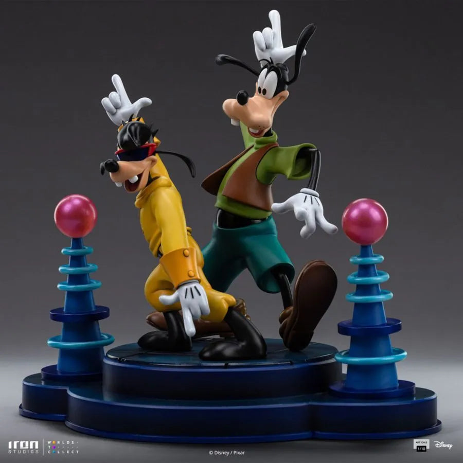 IRO59372 Disney - Goofy & Max 1:10 Scale Statue - Iron Studios - Titan Pop Culture