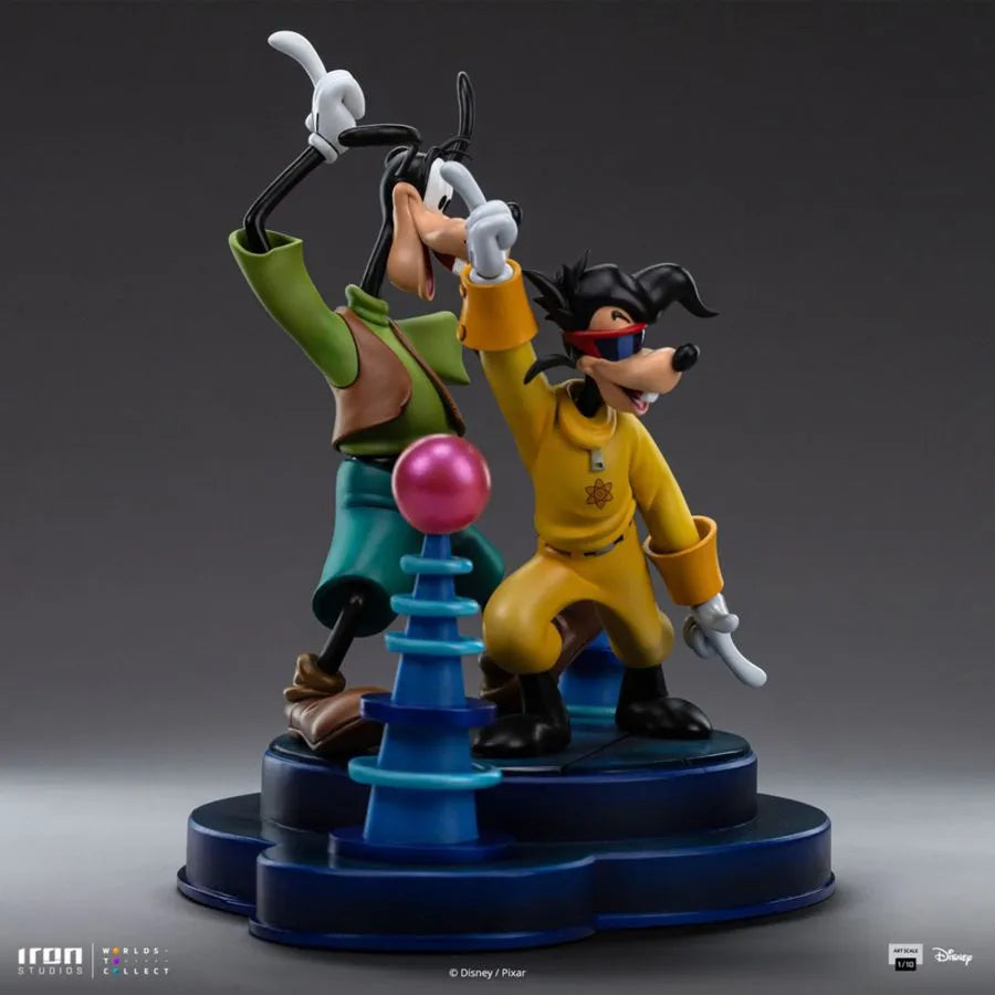 IRO59372 Disney - Goofy & Max 1:10 Scale Statue - Iron Studios - Titan Pop Culture