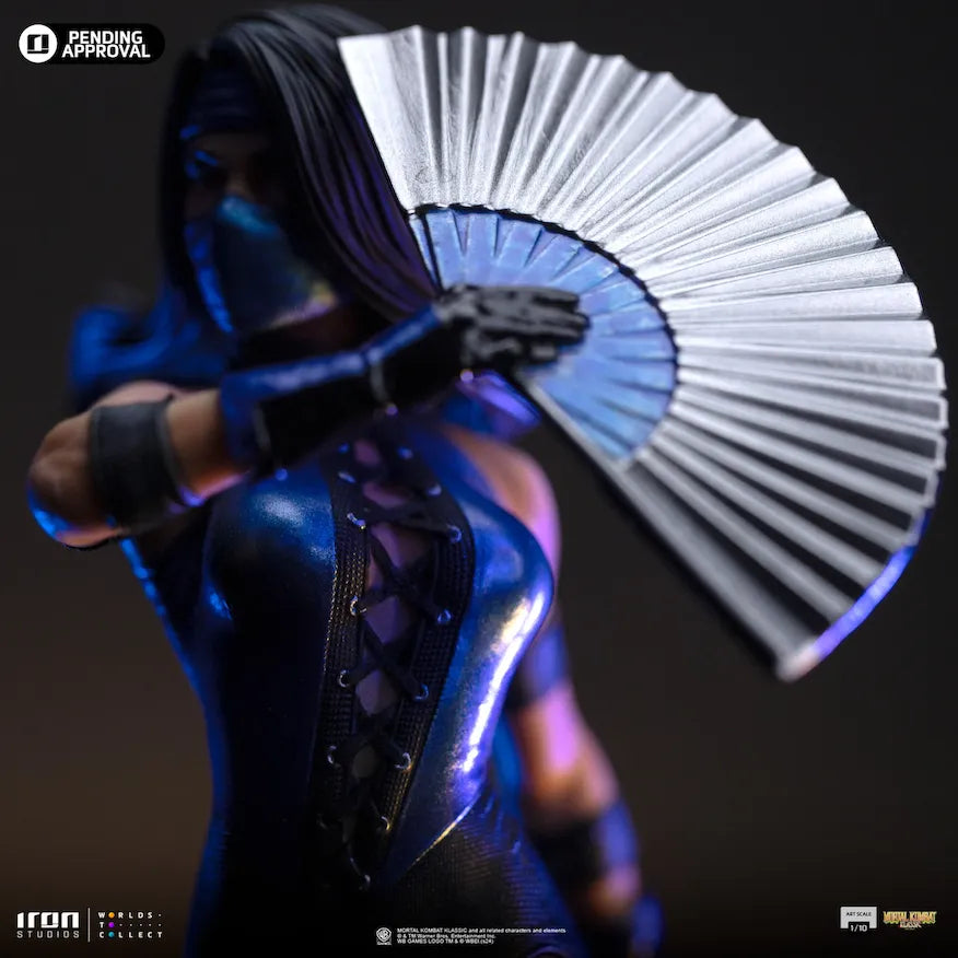 IRO59402 Mortal Kombat - Kitana 1:10 Scale Statue - Iron Studios - Titan Pop Culture