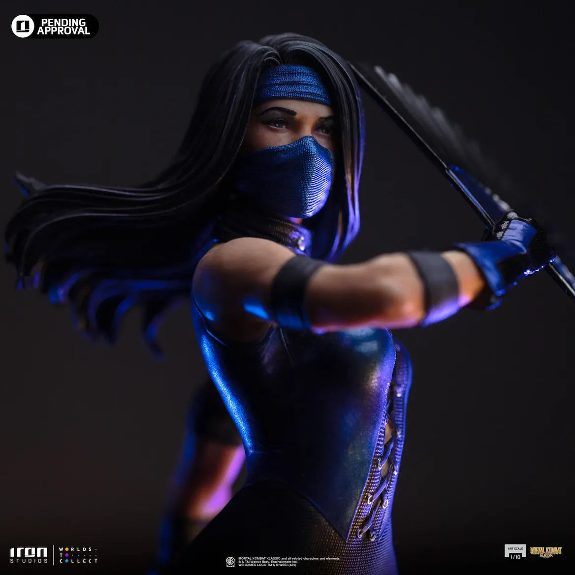 IRO59402 Mortal Kombat - Kitana 1:10 Scale Statue - Iron Studios - Titan Pop Culture