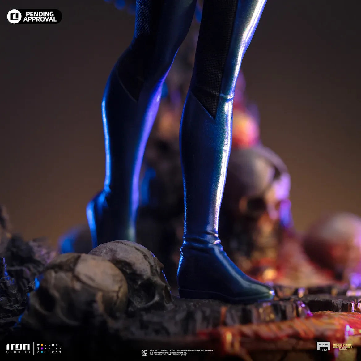 IRO59402 Mortal Kombat - Kitana 1:10 Scale Statue - Iron Studios - Titan Pop Culture