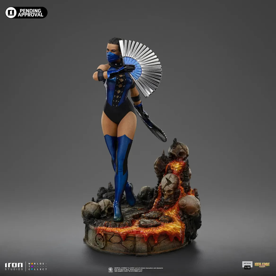 IRO59402 Mortal Kombat - Kitana 1:10 Scale Statue - Iron Studios - Titan Pop Culture