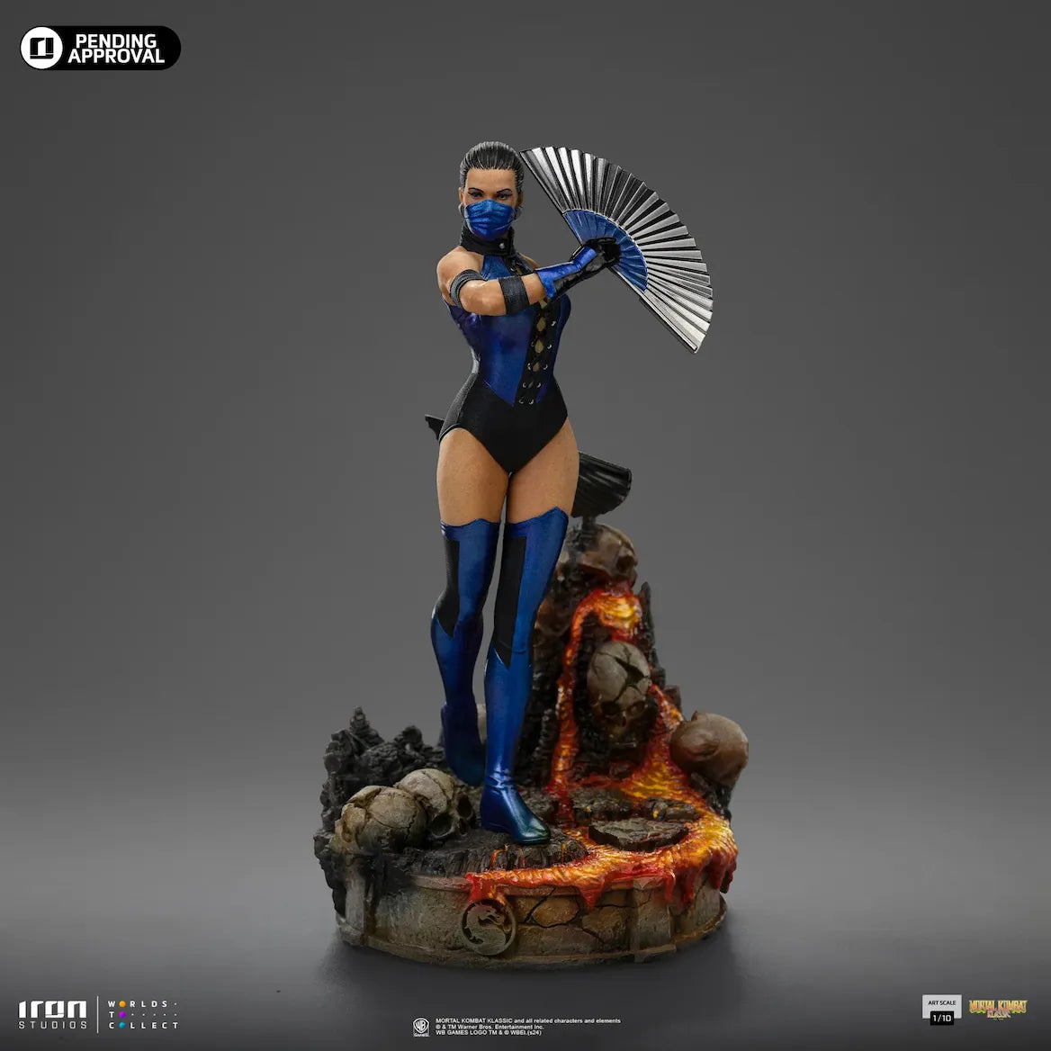 IRO59402 Mortal Kombat - Kitana 1:10 Scale Statue - Iron Studios - Titan Pop Culture