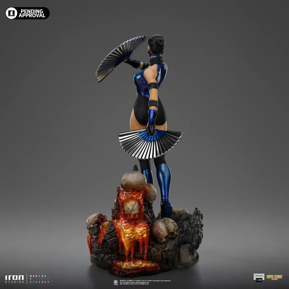 IRO59402 Mortal Kombat - Kitana 1:10 Scale Statue - Iron Studios - Titan Pop Culture