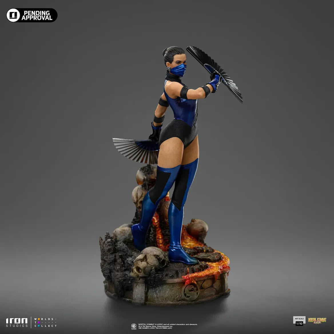 IRO59402 Mortal Kombat - Kitana 1:10 Scale Statue - Iron Studios - Titan Pop Culture