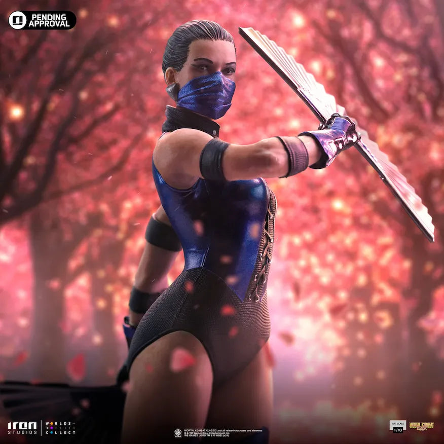 IRO59402 Mortal Kombat - Kitana 1:10 Scale Statue - Iron Studios - Titan Pop Culture
