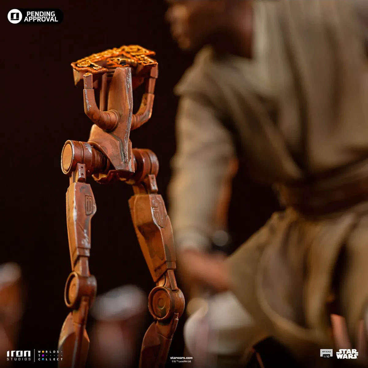 IRO59426 Star Wars: - Mace Windu 1:10 Scale Statue - Iron Studios - Titan Pop Culture